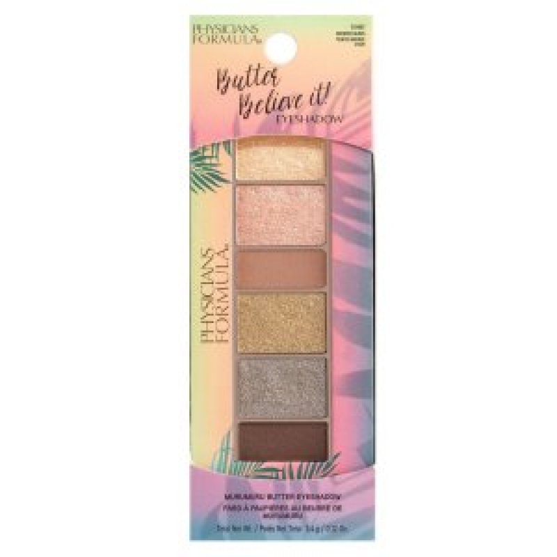 Physicians Formula Butter Believe It! Multi-Finish Eyeshadow Palette with Murumuru Butter, Cupuaçu Butter, and Tucuma
