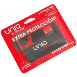 UNIQ Free Aro Latex-Free Condom Protector 3 Units