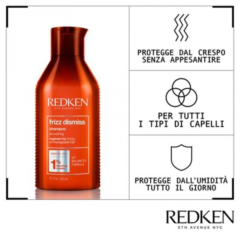 Redken Frizz Dismiss Shampoo, Conditioner & One United Christmas Set