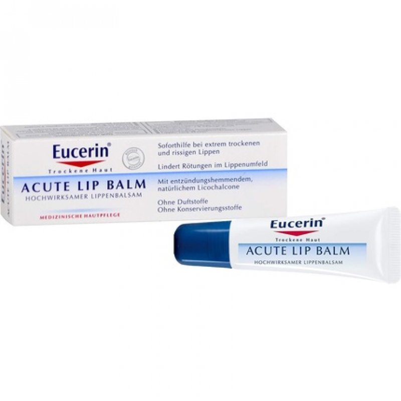 Eucerin Dry Skin Calming Lip Balm 10ml