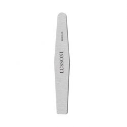 T4B Lussoni Zebra Diamond Files Trapezoid Nail File 180/240 Grit for Artificial and Natural Nails