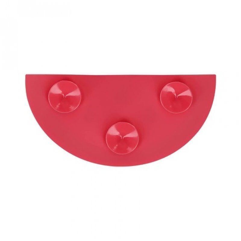 T4B MIMO Makeup Brush Cleaner - Watermelon Shaped Silicone Design for Easy and Convenient Regular Brush Cleaning