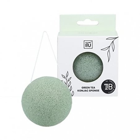 T4B Ilu Konjac Makeup Sponge with Cord - Green