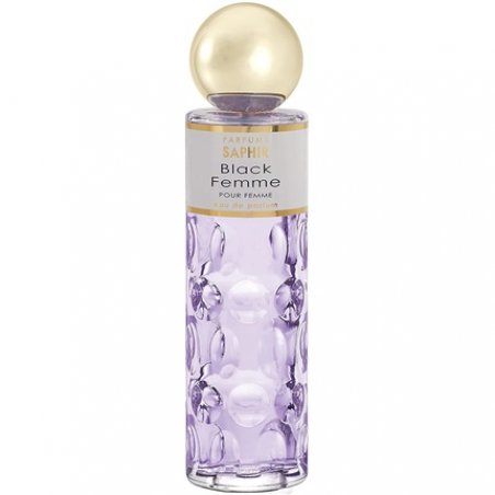 PARFUMS SAPHIR Black Femme Eau de Parfum Spray for Women 200ml