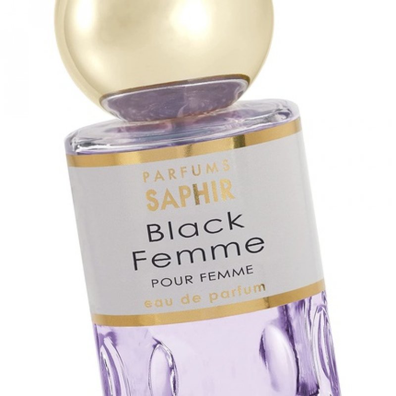 PARFUMS SAPHIR Black Femme Eau de Parfum Spray for Women 200ml