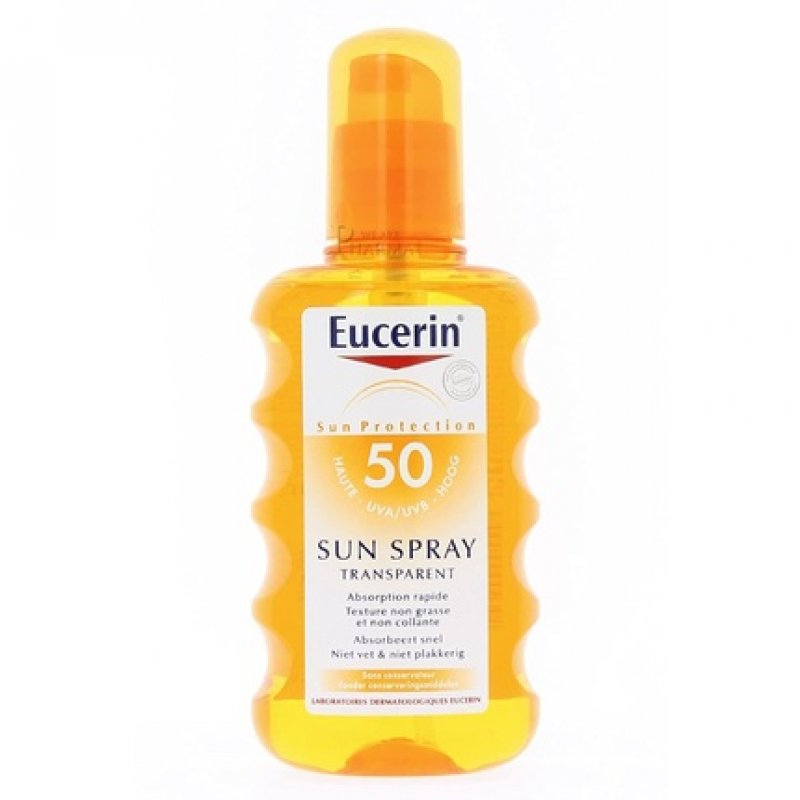 Eucerin Sunscreen Spray Transparent SPF50 200ml
