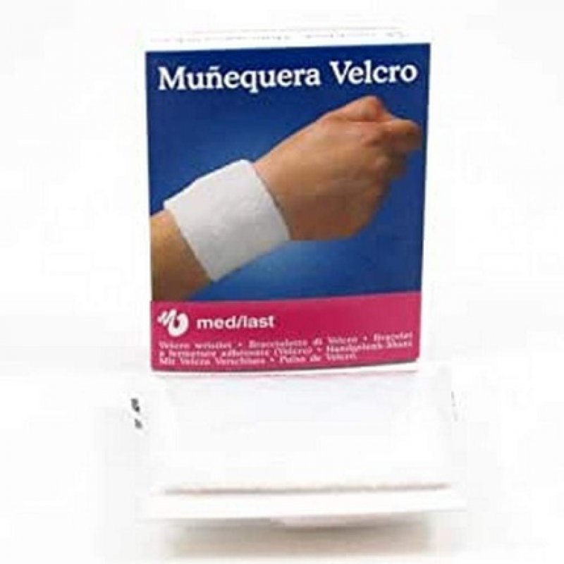 Muñeq Medilast Velcro Med Blanca 811