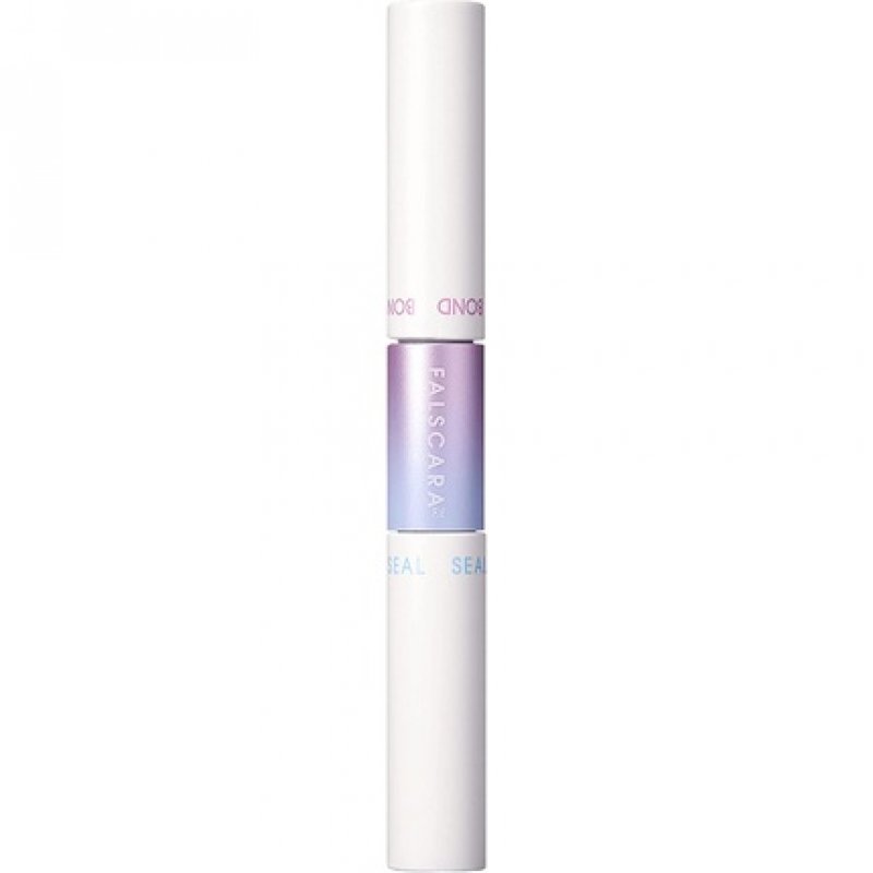 KISS Falscara DIY Lash Extension Starter Kit with 10 Reusable Featherlight Eyelash Lengthening Wisps, Applicator, Bond