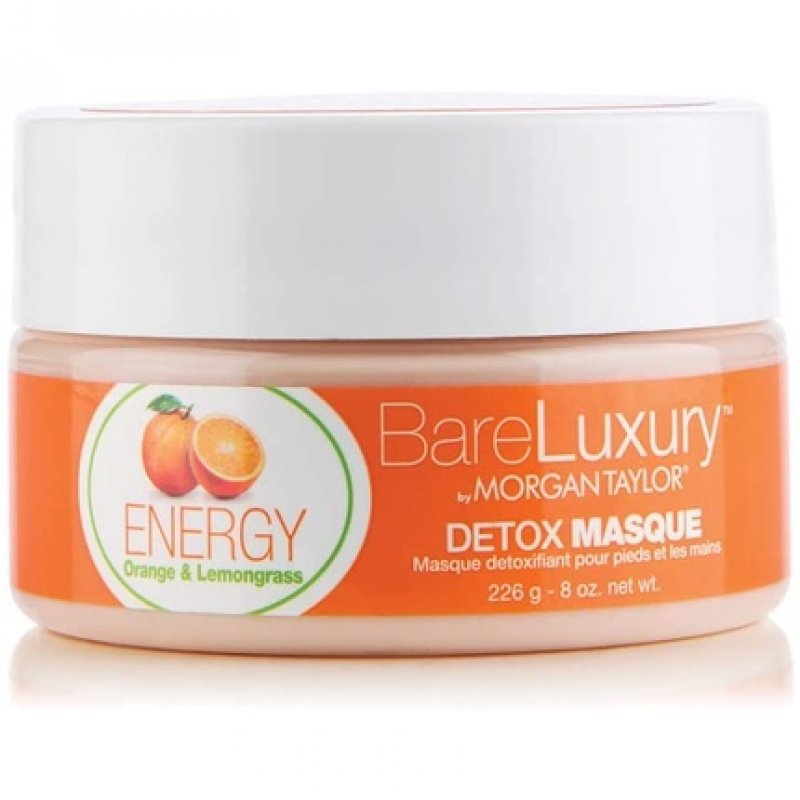 Morgan Taylor BareLuxury Orange & Lemongrass Energy Detox Masque 8 oz