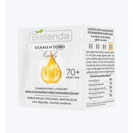 Bielenda Diamond Lipid 70 Anti-Wrinkle Cream Concentrate Smoothing and Revitalizing