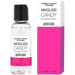 MIXGLISS CANDY Premium 2-in-1 Silicone-Based Massage Oil and Lubricant 50ml