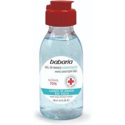 Babaria Unisex Hand Sanitizing Gel with 70% Alcohol 100ml