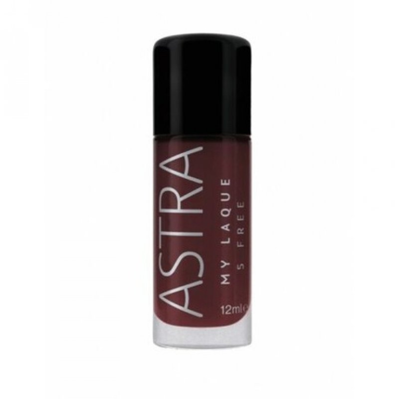 ASTRA My Laque 5 Free Ultra Bright Nail Polish Burgundy