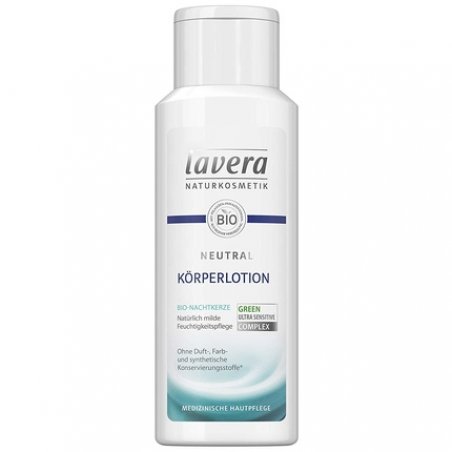 Lavera Neutral Body Lotion Organic Evening Primrose Moisturizing Care Vegan Body Lotion Medical Skin Care for Sensitive