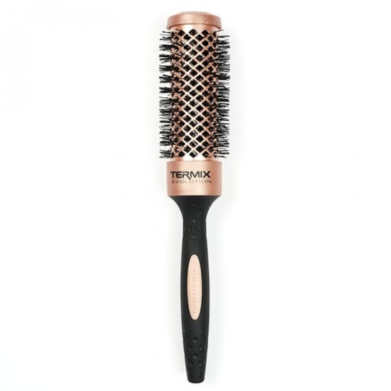 Professional Round Hairbrush Termix Evolution Gold Rose Ø32