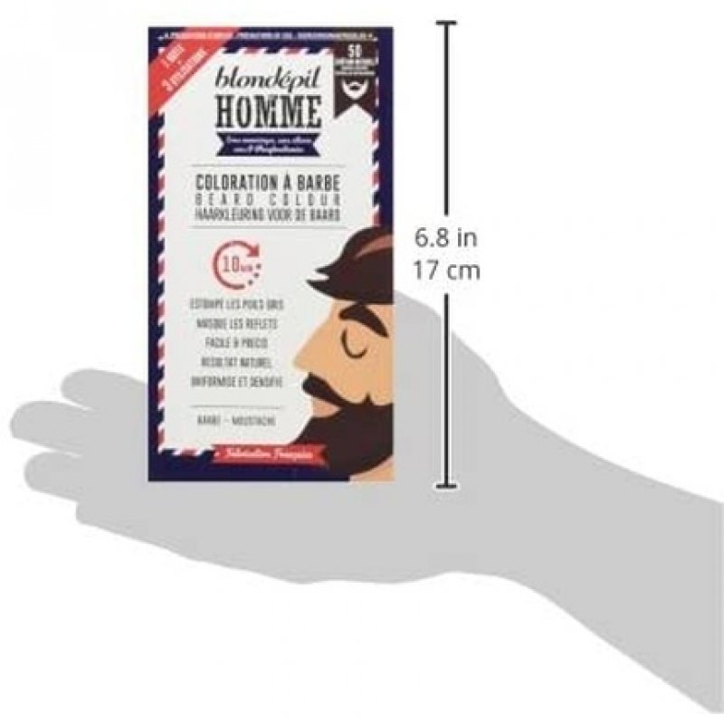 Blonde Homme Beard and Mustache Natural Dark Blonde 60g