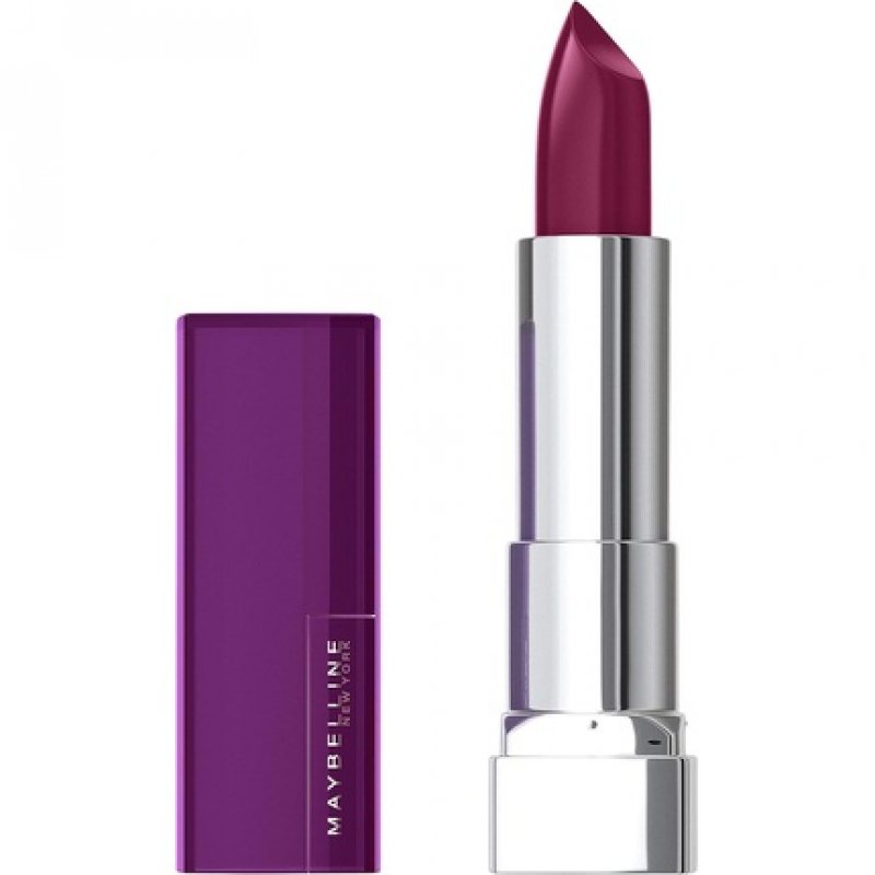 Maybelline New York Lipstick Color Sensational Lipstick Midnight Plum 338, 4.4g