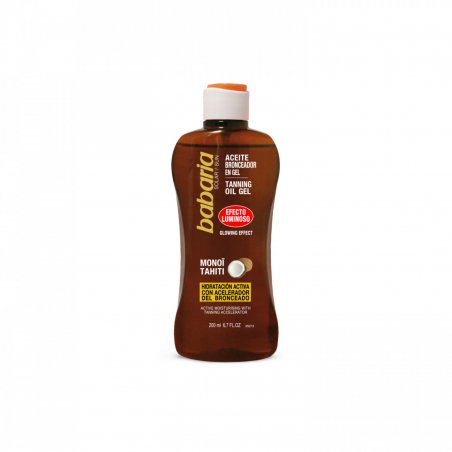Babaria Glowing Effect Tanning Oil 200ml