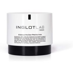 Inglot Lab Evermatte Day Protection Face Cream with Coenzyme Q10, Apricot Kernel Oil and Enantia Chlorantha Bark