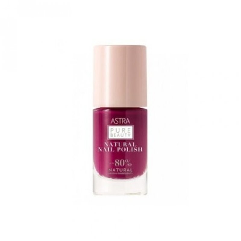 ASTRA Pure Beauty Natural Nail Polish N. 0011 Grape Juice