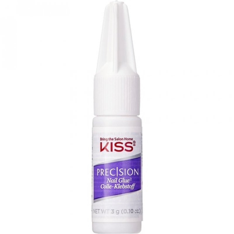 Kiss Nail Glue with Dosing Syringe 3g Transparent