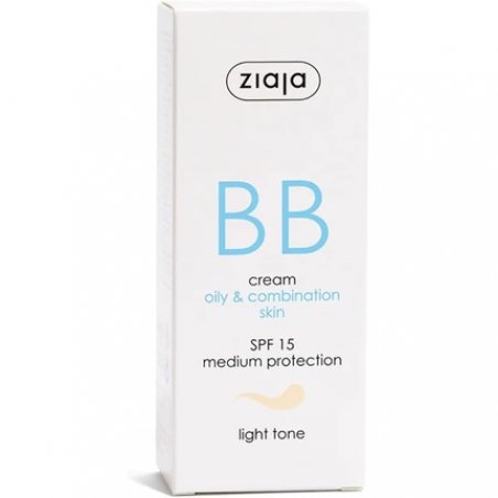 Ziaja BB Cream for Oily and Combination Skin Light Tone 50ml