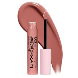 NYX Professional Makeup Lip Lingerie XXL Matte Liquid Lipstick in Undress'd Pink Nude 0.13 Fl Oz