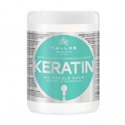 Kallos KJMN Keratin Hair Mask 1000ml masque pour cheveux Femmes