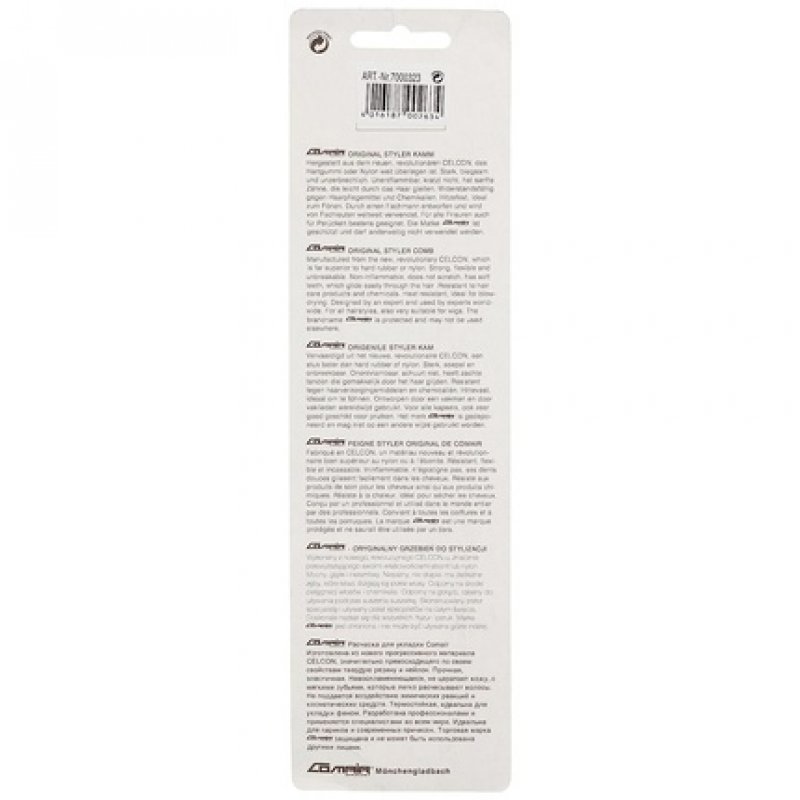 Comair Blue Profi-Line 105 Fork Teasing Comb