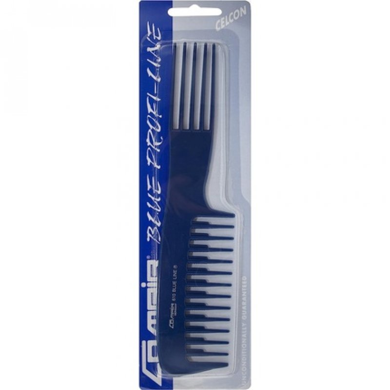 Comair Blue Profi-Line 610 Coarse Teasing Fork Comb