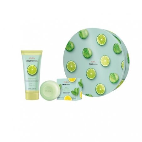 Pupa Gift Box Fruit Lovers Kit Ii N.002 Bergamot - Shower Milk Solid Shampoo