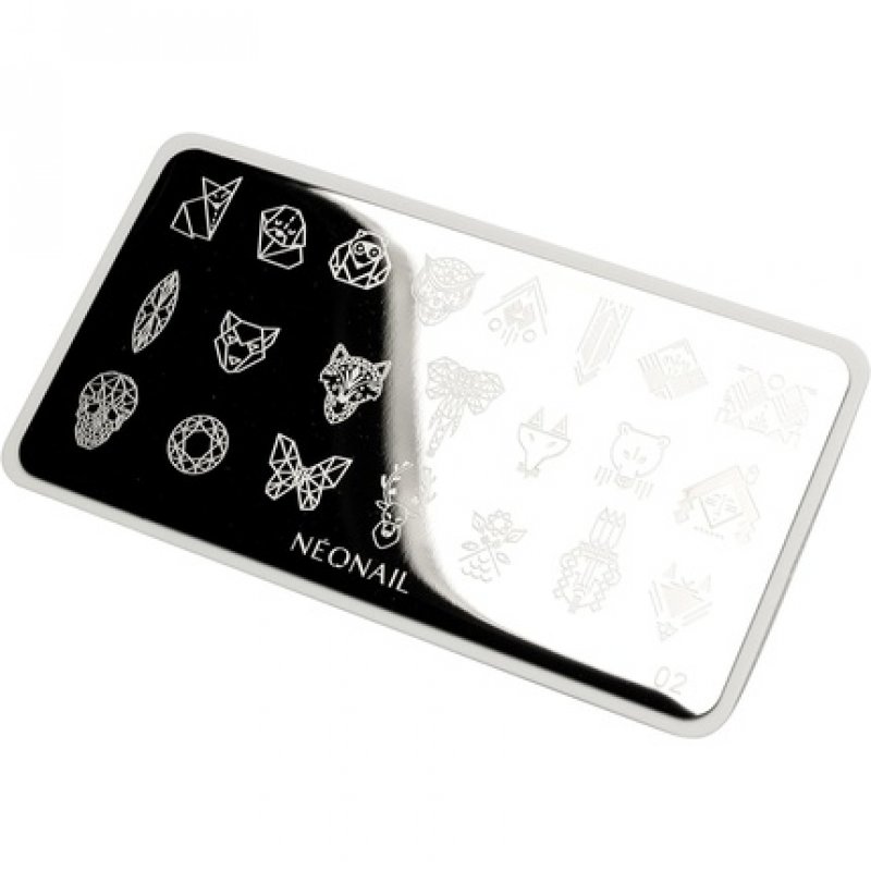 NEONAIL Stamping Plate 02
