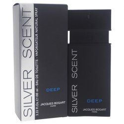 Jacques Bogart Silver Scent Cologne Deep 3.4 Ounce
