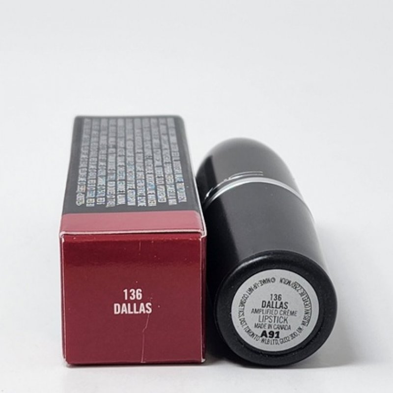 New Authentic MAC Amplified Creme Lipstick 136 Dallas