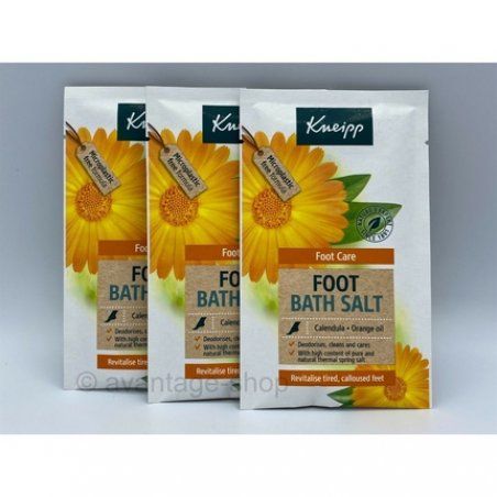 KNEIPP Foot Care Foot Bath Salt with Orange Oil 40g - Set of 3
