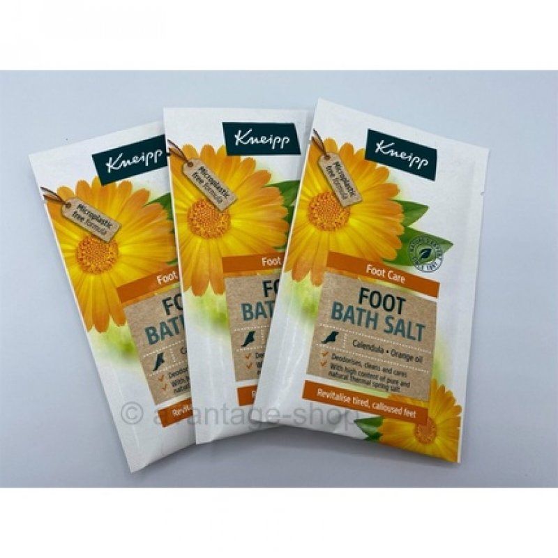 KNEIPP Foot Care Foot Bath Salt with Orange Oil 40g - Set of 3