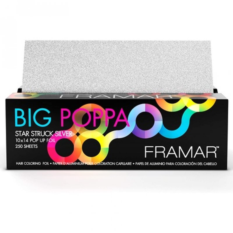 Framar Big Poppa Embossed Pop Up Hair Foil for Highlighting 10x14