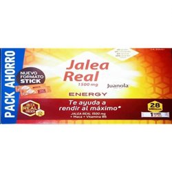 Juanola Royal Jelly Energy 1500mg 28 Sachets 10ml - Pack of 28