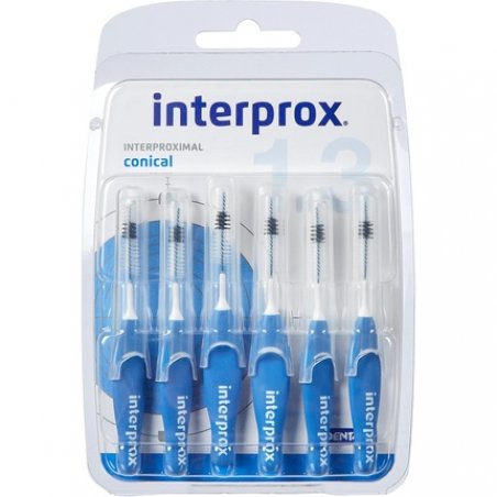 Interprox 4G Blue Conical Interdental Brushes - Pack of 6