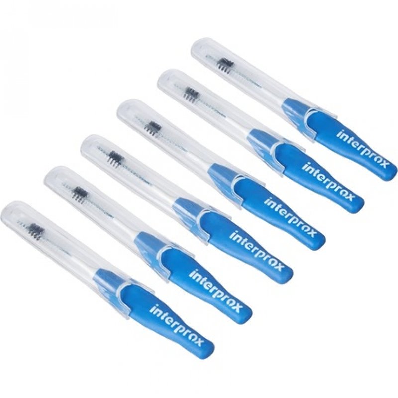 Interprox 4G Blue Conical Interdental Brushes - Pack of 6