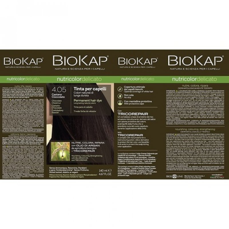 Biokap Nutricolor Del 4.05 Cas Hair Dye