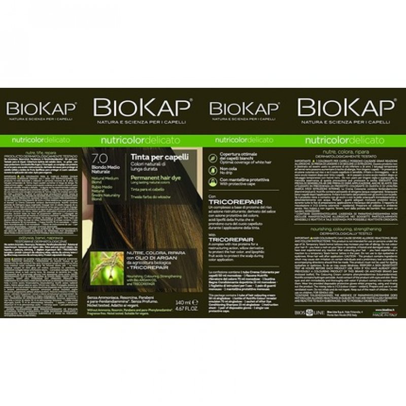 Biokap Nutricolor Del 7.0 Bio