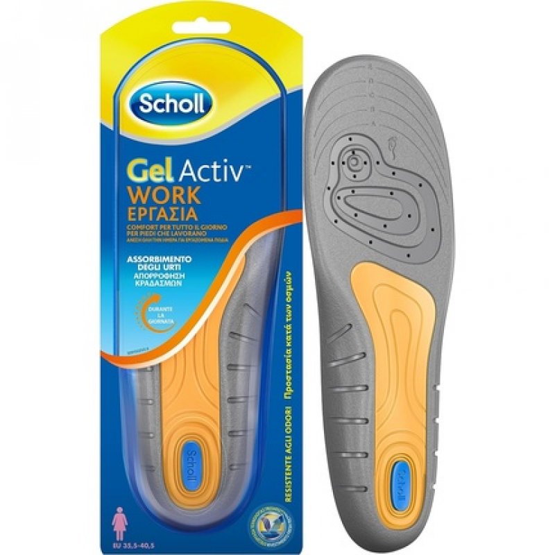 Dr. Scholl Gel Activ Professional Women Insoles Sizes 38-42