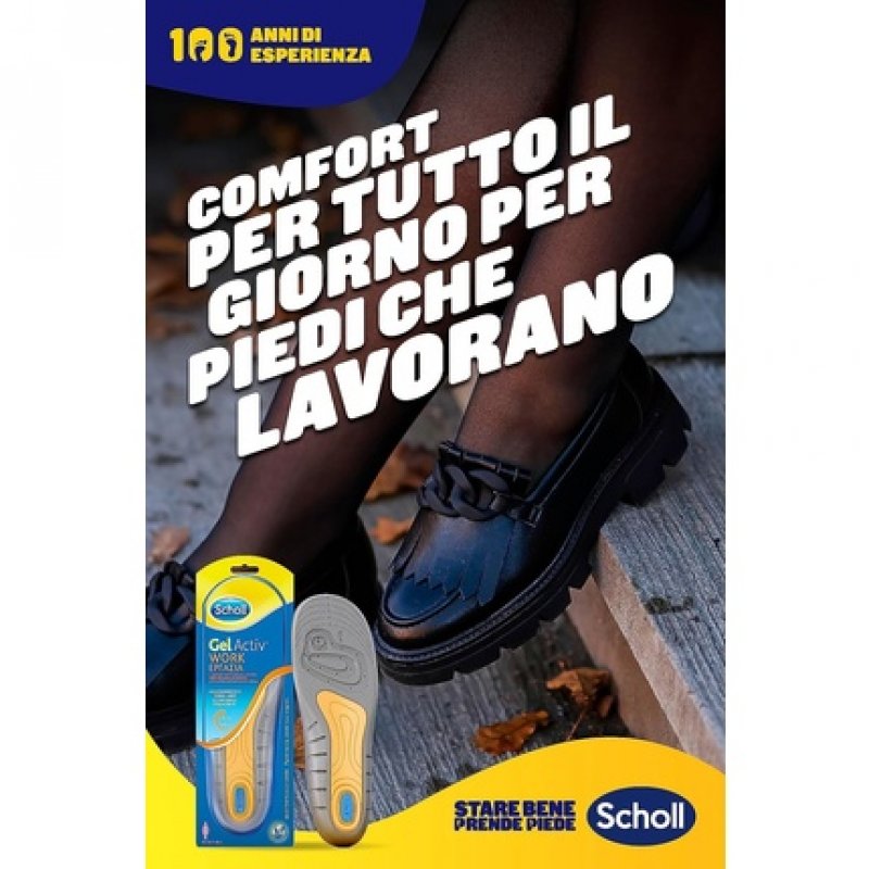 Dr. Scholl Gel Activ Professional Women Insoles Sizes 38-42