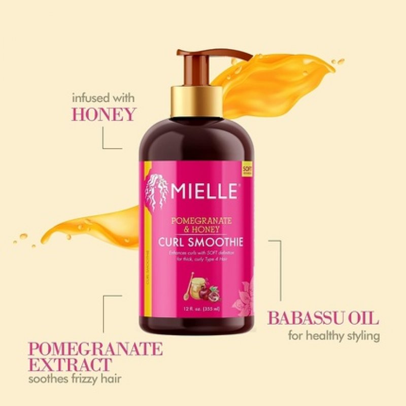 Mielle Organics Pomegranate & Honey Curl Smoothie 12oz