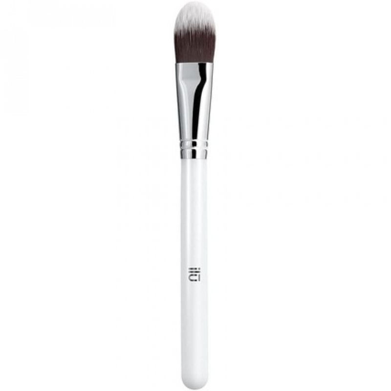 T4B 100 Series ILU Kabuki Flat Brush for Face Makeup White (113)
