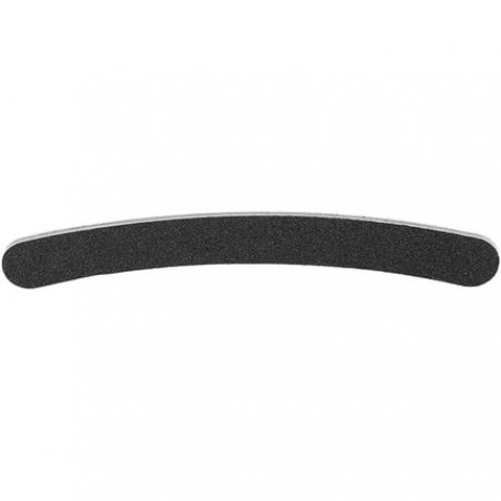 T4B MIMO Black Banana Shaped Nail File with 100/180 Grit
