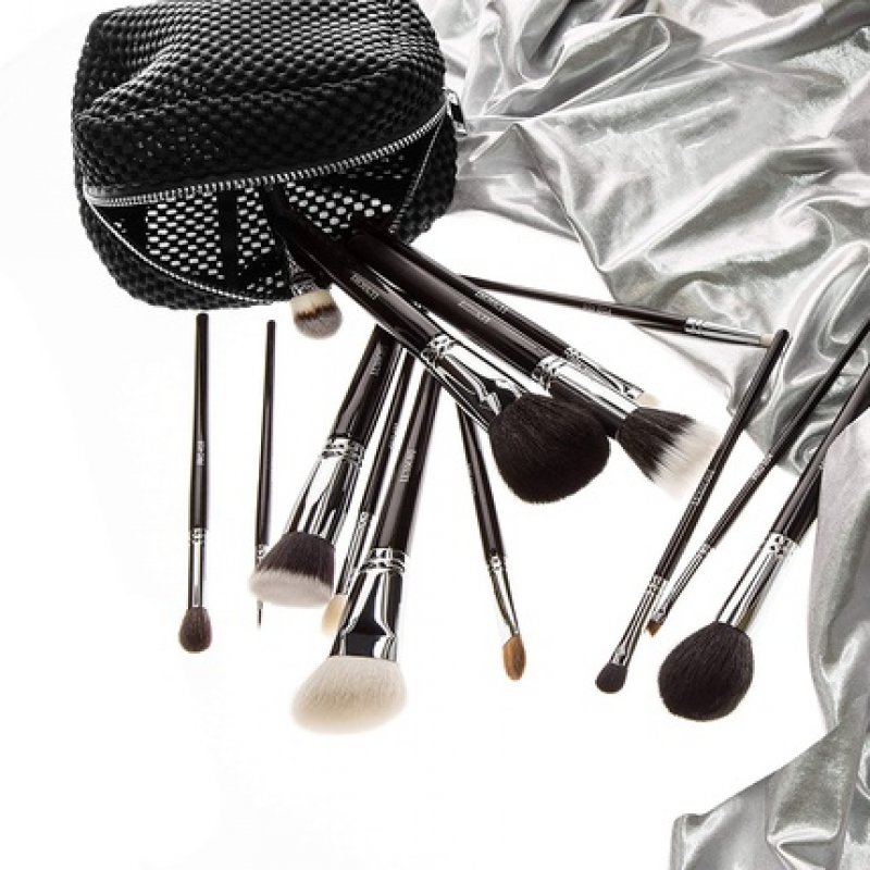 T4B LUSSONI 500 Series Professional Precision Makeup Brushes for Lips, Eyeliner, Eyebrows, and Lashes (PRO 506 Eyeliner