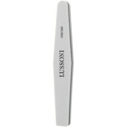 T4B LUSSONI Trapezoid Professional Nail Files 100/180 Grit - Pack of 10