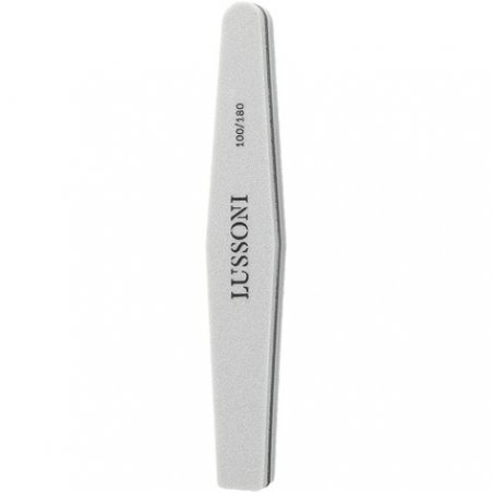 T4B LUSSONI Trapezoid Professional Nail Files 100/180 Grit - Pack of 10